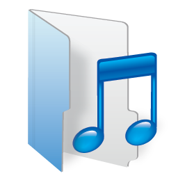 Music Folder Icon 256x256 png